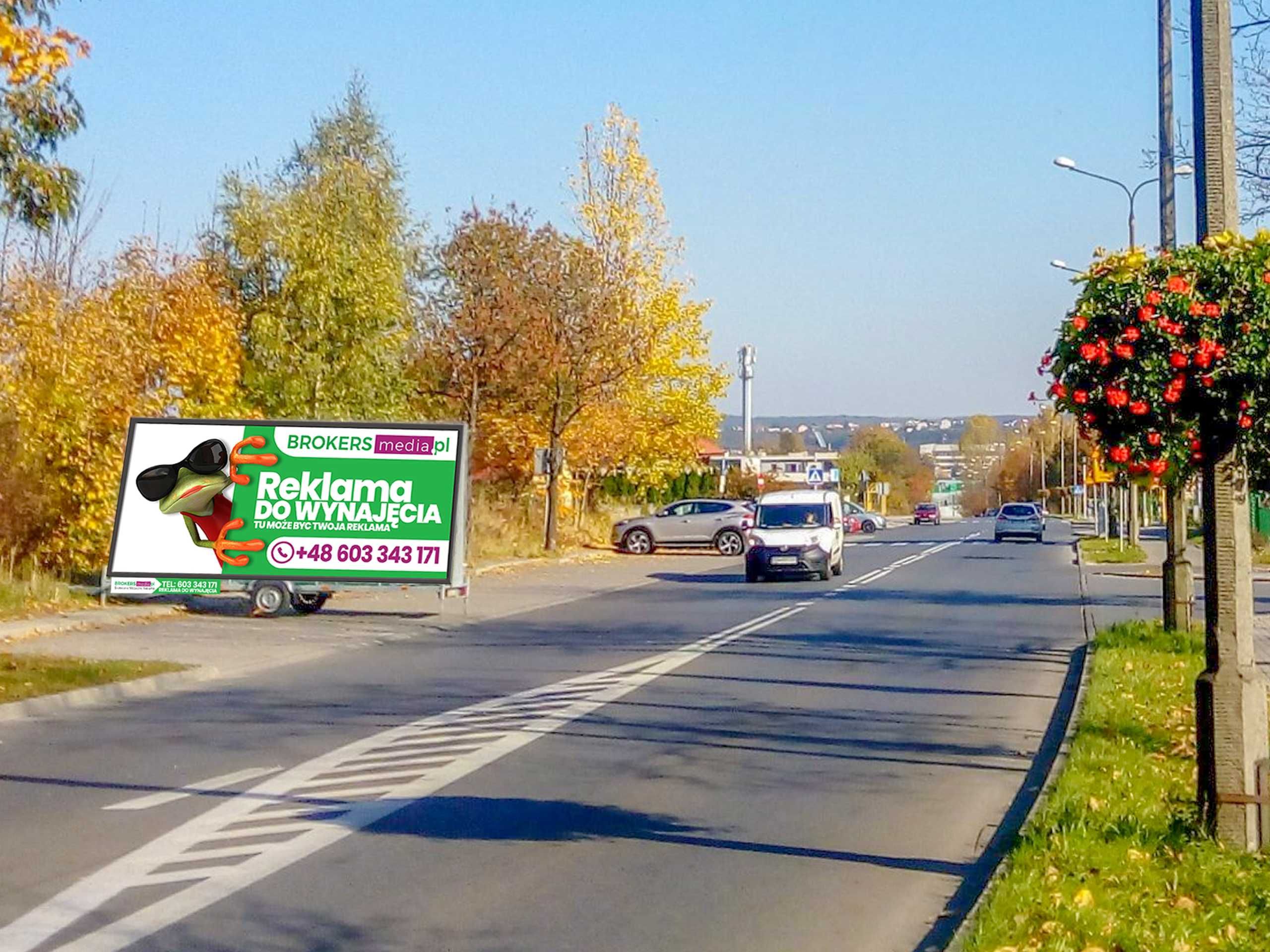 REKLAMA - Billboard Mobilny, Przyczepa Reklamowa