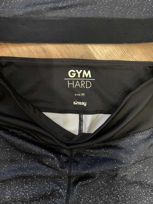 Zestaw set na siłownię do fitness ćwiczeń Gym Hard S/M ombre