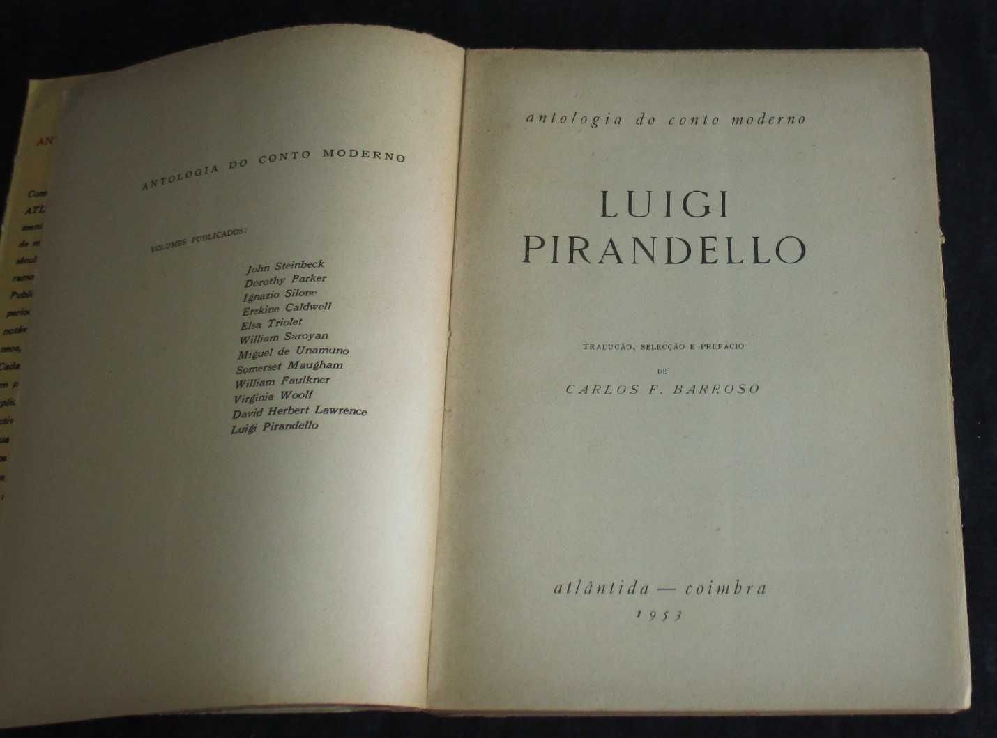 Livro Pirandello Antologia do Conto Moderno