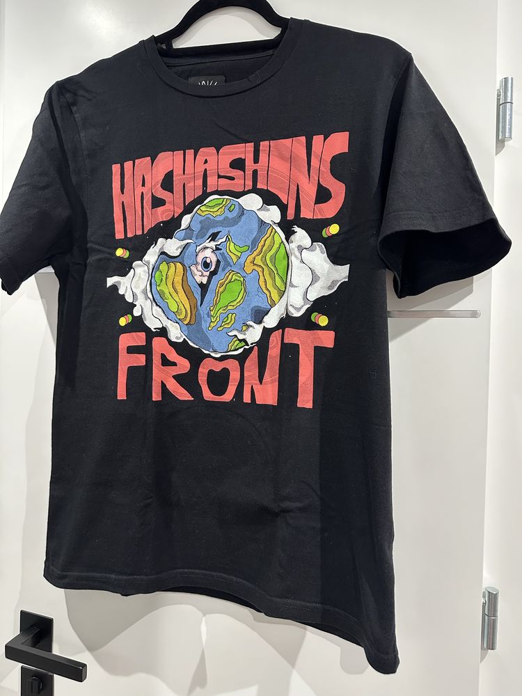 Czarny T-Shirt Hashashins