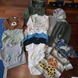 Paka hm 74 kurtka wiatrówka, body, bluzy, dres george