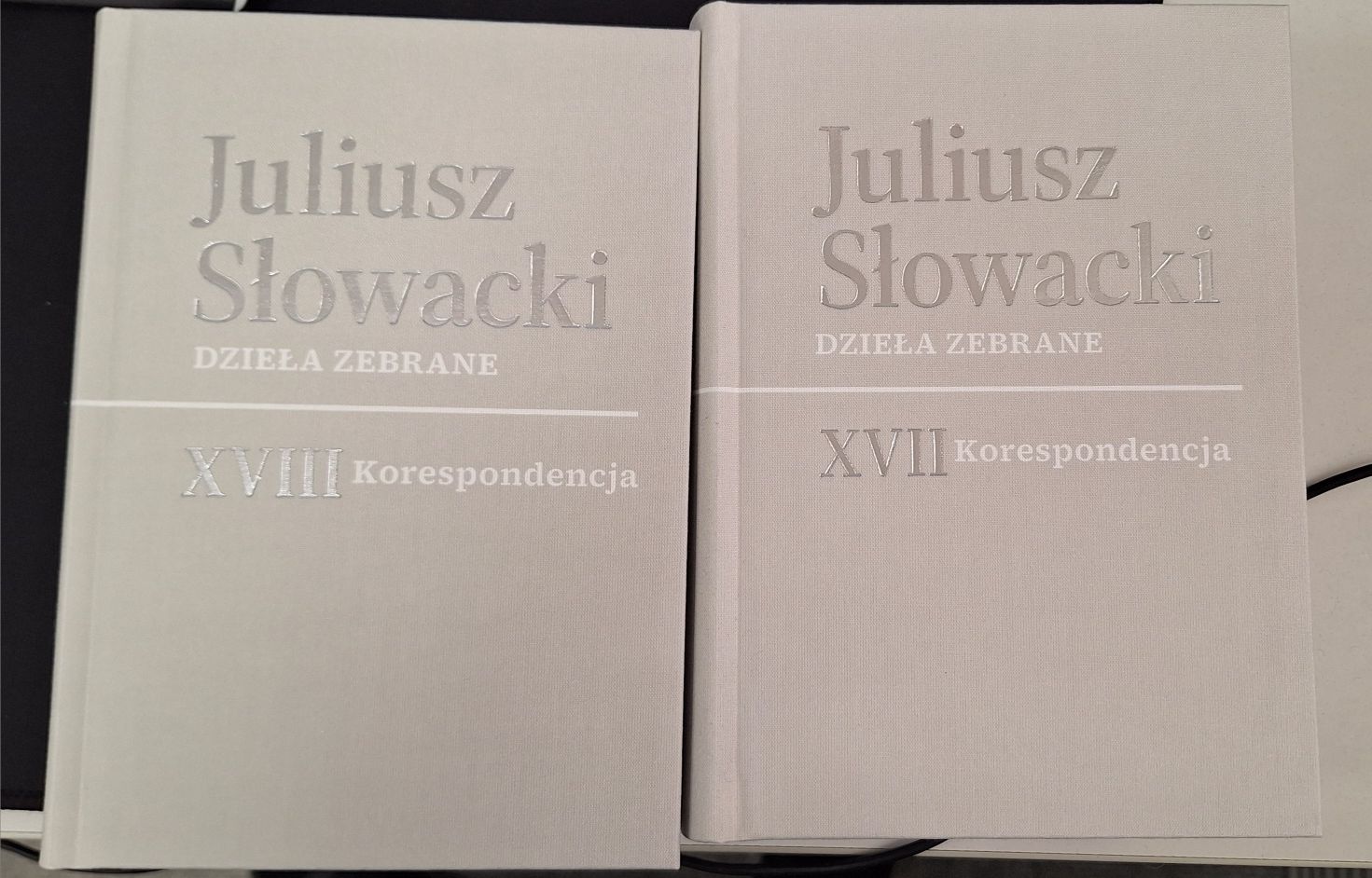 Juliusz Słowacki- Dzieła zebrane, t. XVII-XVIII. Korespondencja