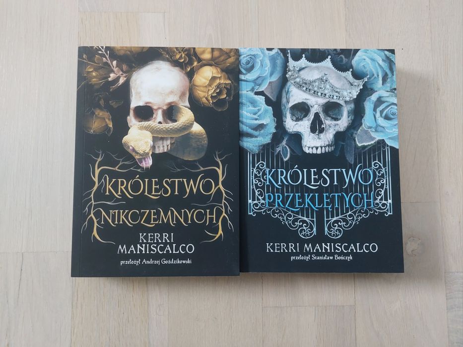 Kerri Maniscalco Królestwo nikczemnych i Królestwo przeklętych Zestaw