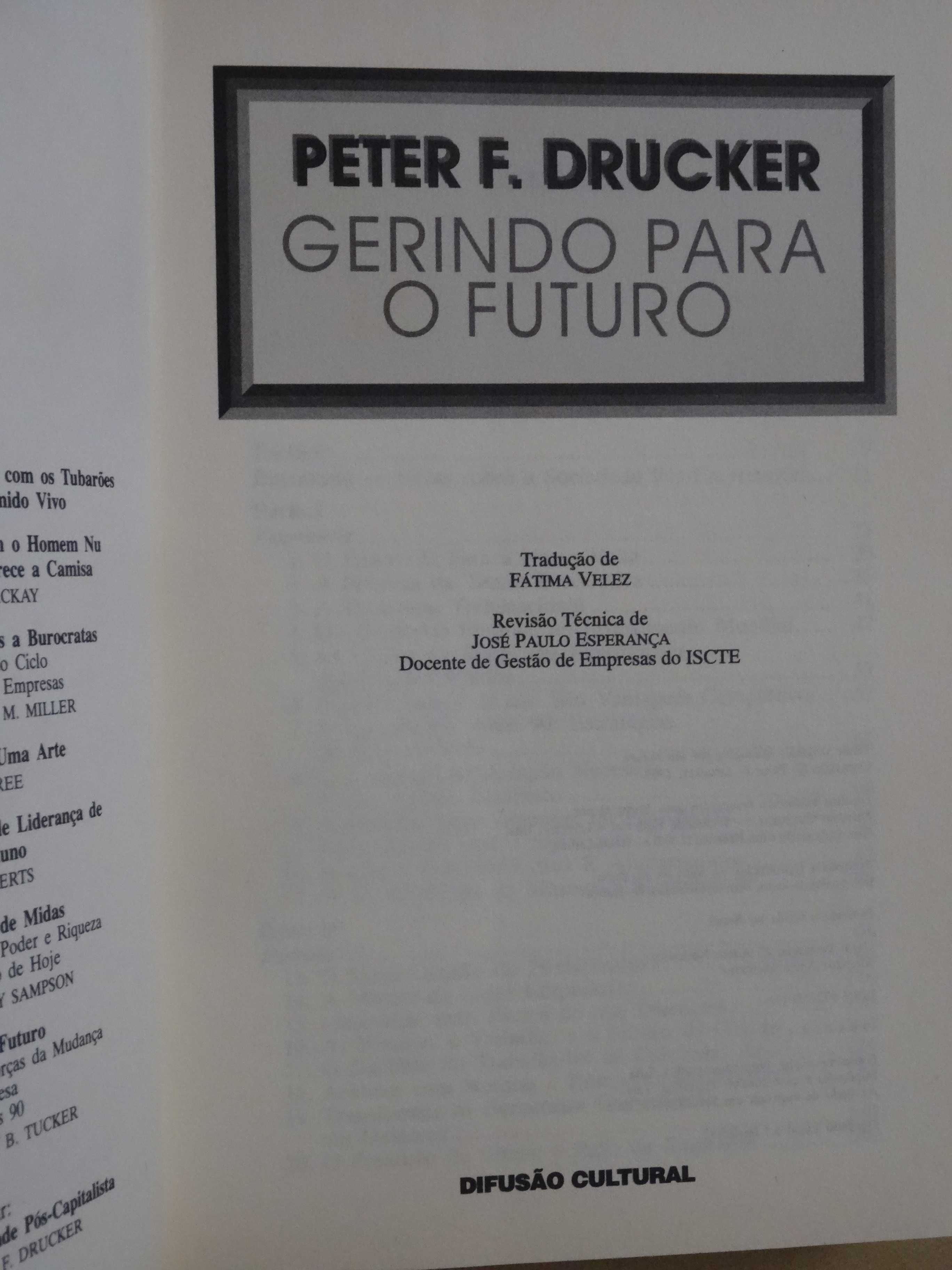 Gerindo Para o Futuro de Peter F. Drucker