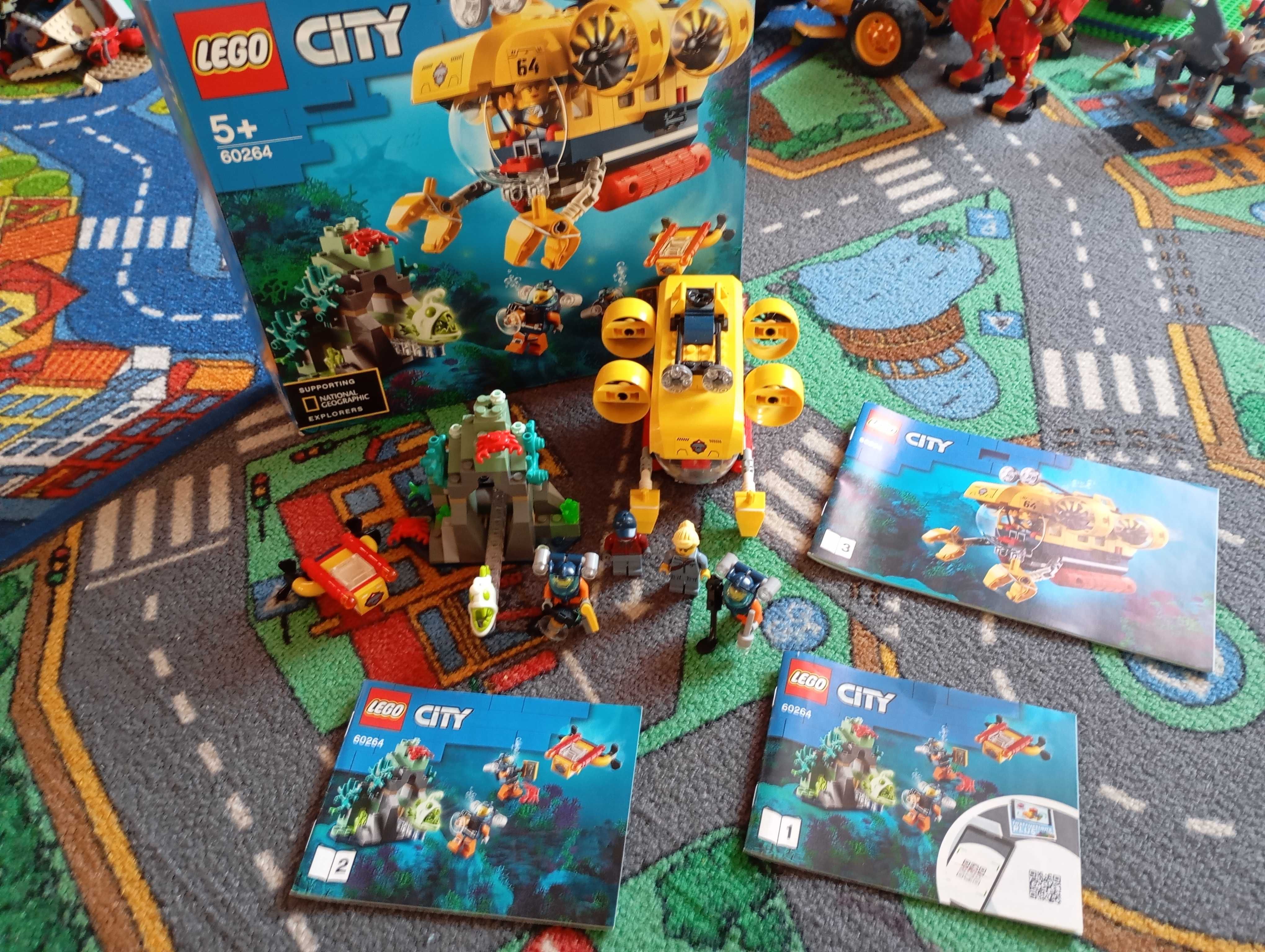 LEGO city 60264 łódź podwodna badaczy oceanu