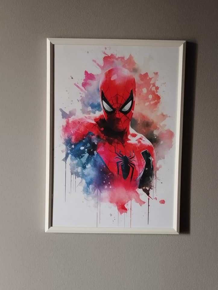 Conjunto de Quadros A4 Super Heróis