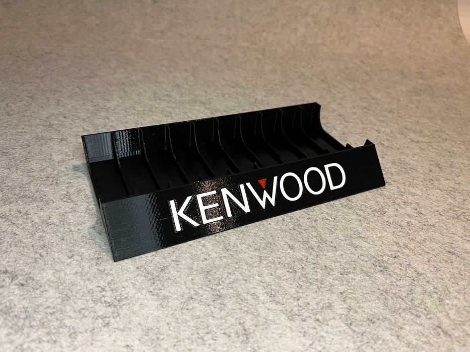Stojak podstawka na kasety magnetofonowe Kenwood