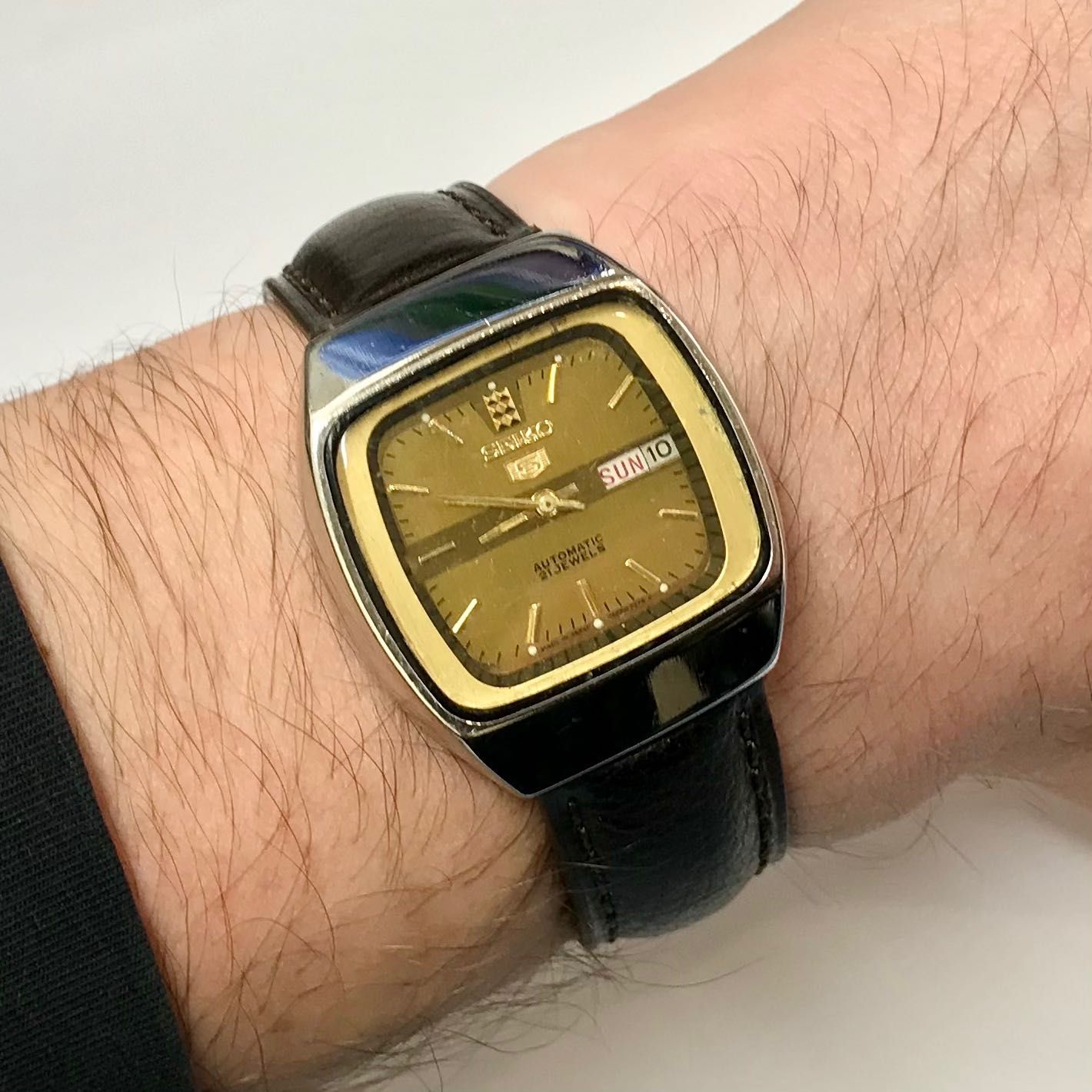 SEIKO 5 Automatic 21 Jewels  Zegarek męski AUTOMATYCZNY