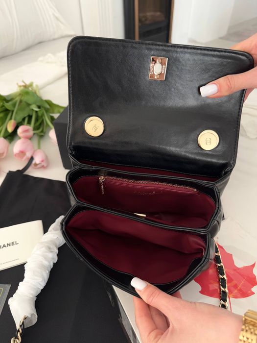 Сумка Chanel Black Gold шкіра