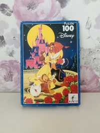 Puzzle Piękna i Bestia, Disney vintage