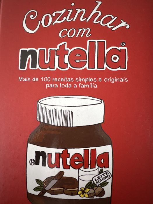 Livro Cozinhar com Nutella