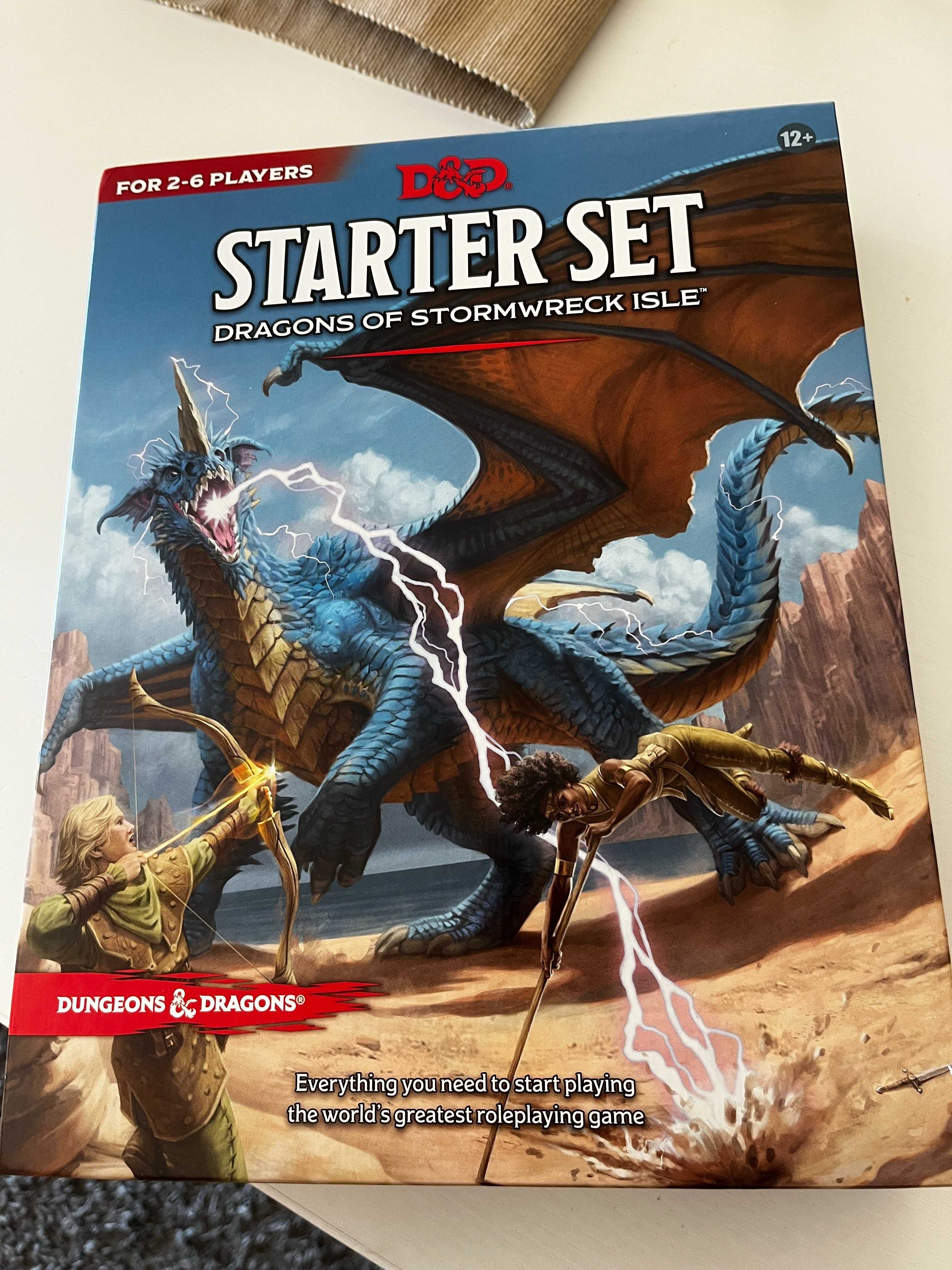 Starter Set "Dragons of Stormwreck Isle" - Novo, Nunca Usado