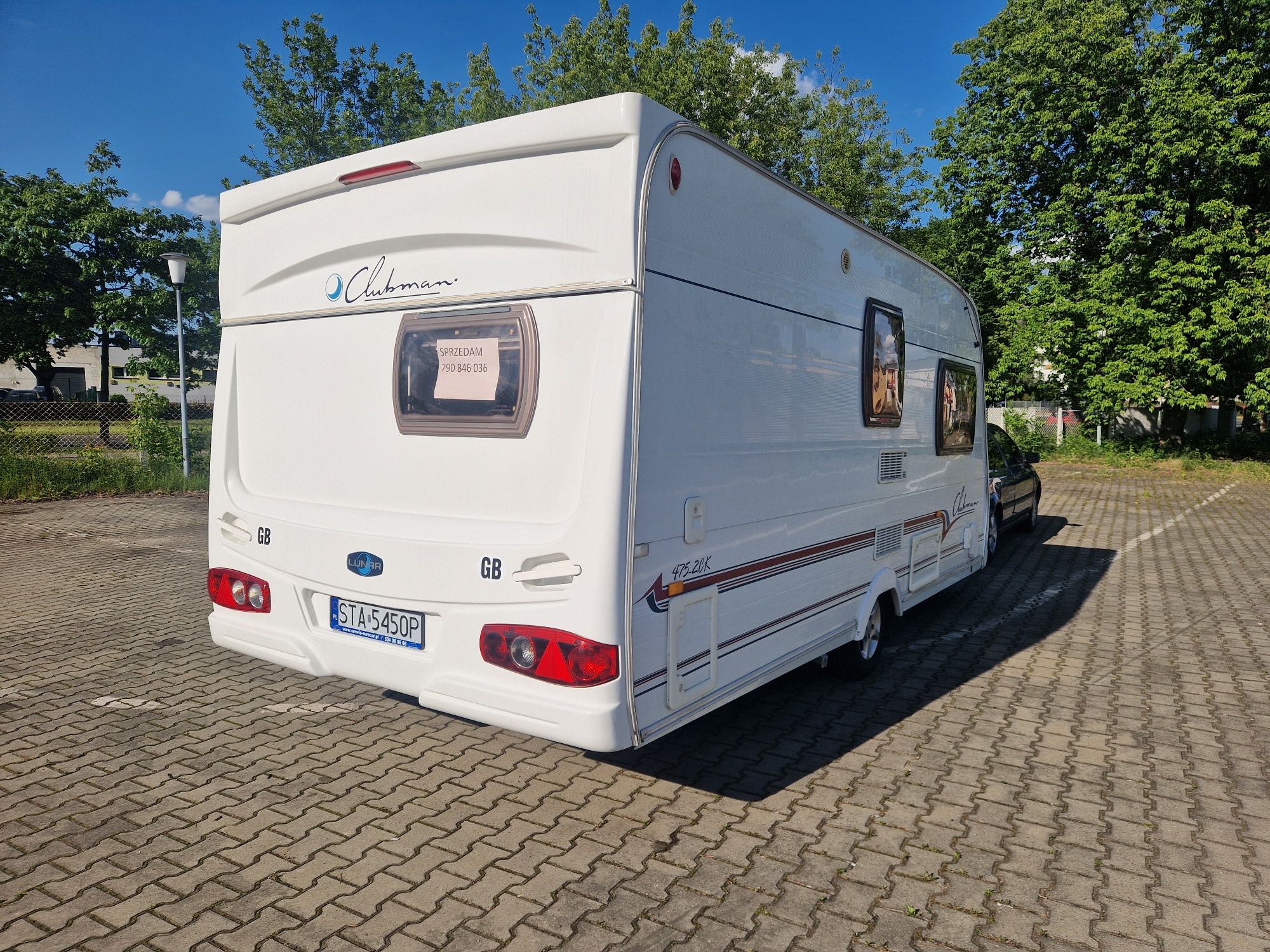 Przyczepa kempingowa Lunar clubman 1175 DMC
