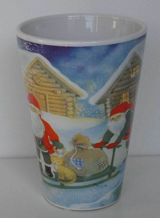Wazon świąteczny ceramiczny