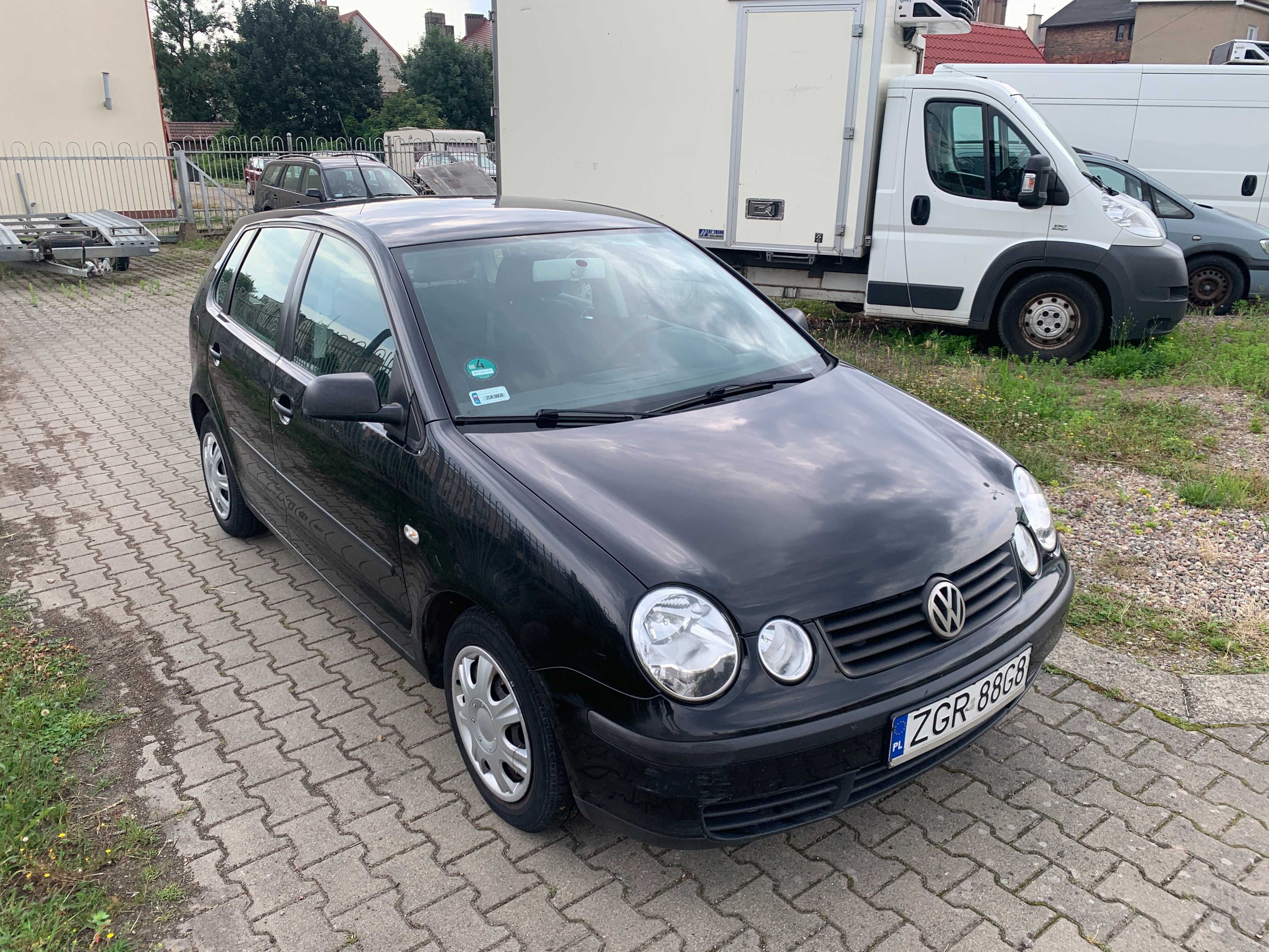 VW POLO 2003r. 1.2 / 54 KM // Klima // Hak //  5 drzwi //
