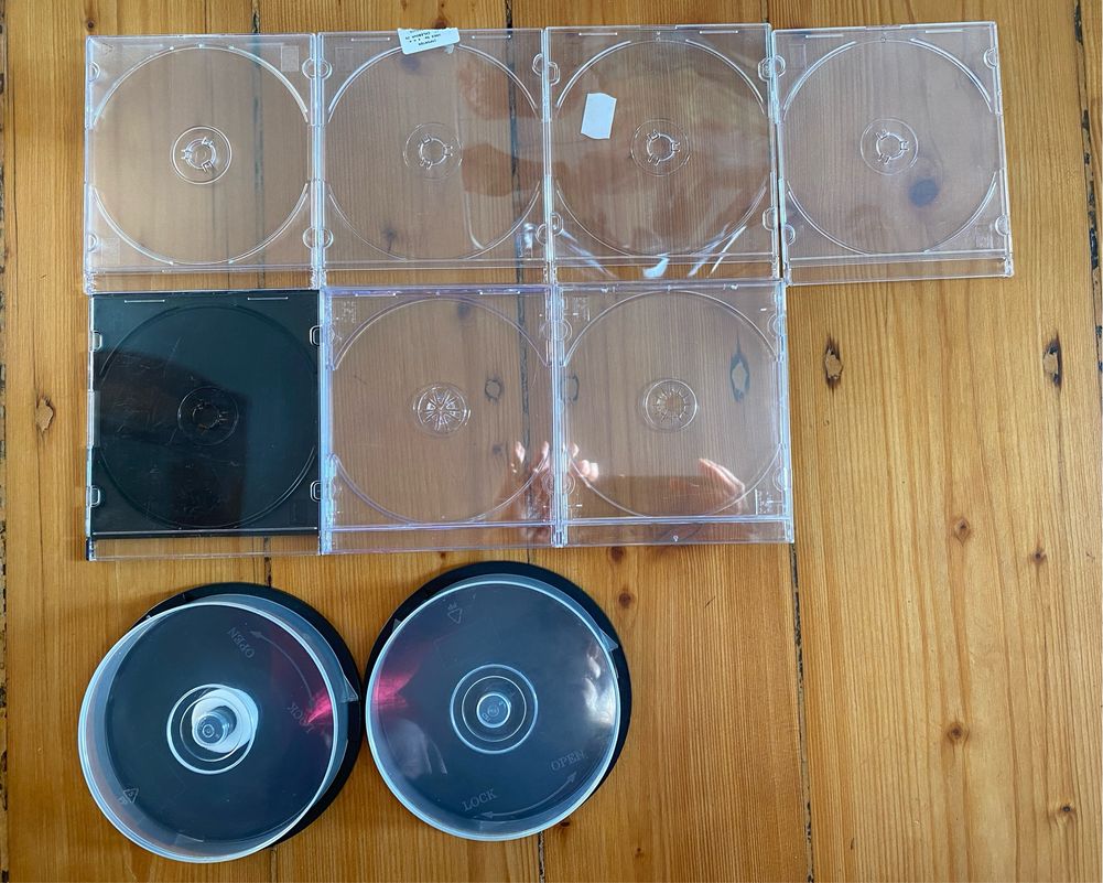 Pudełko na CD, slim, okragłe