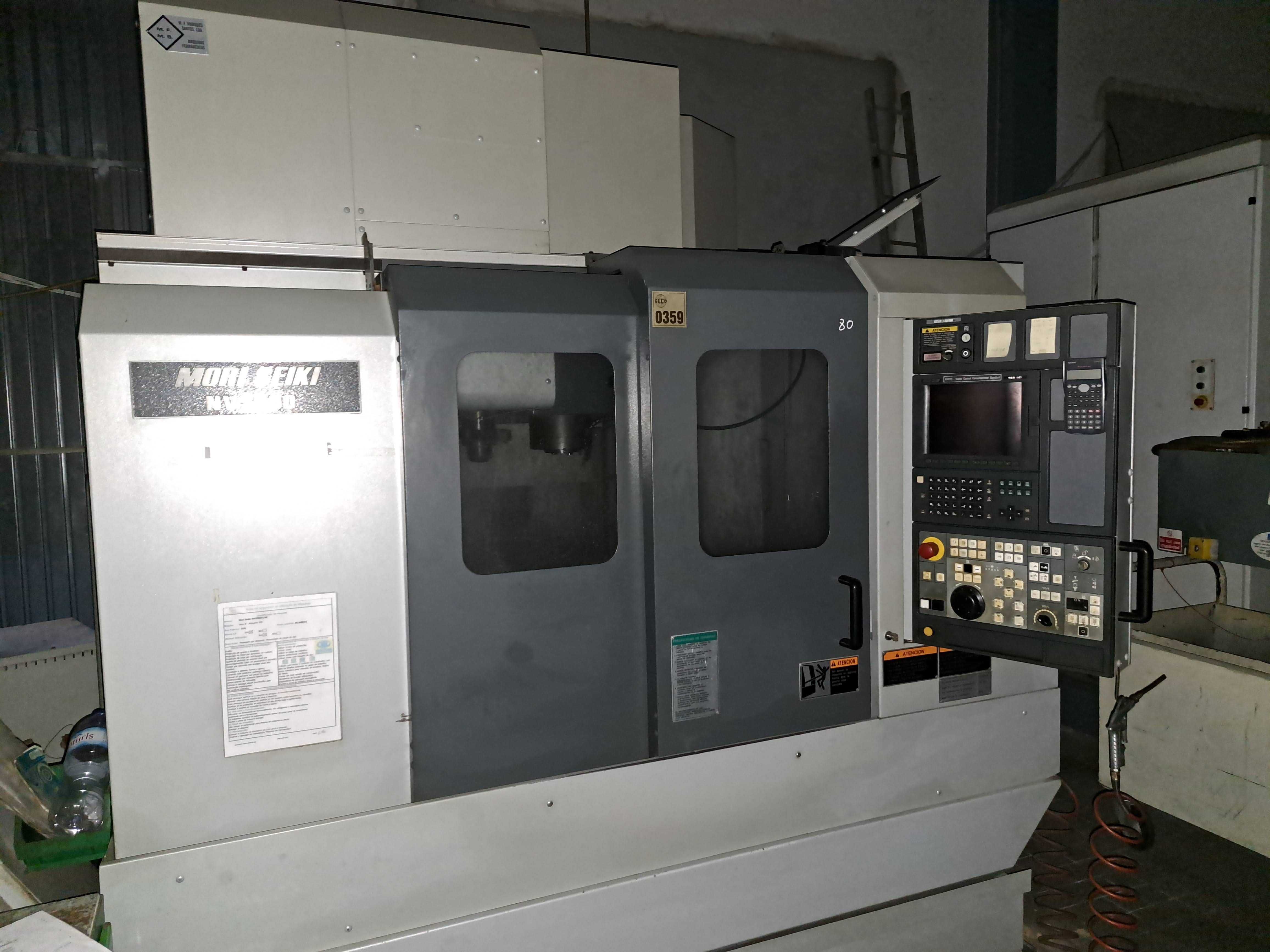 CNC MORI SEIKI NV 5000 #G80