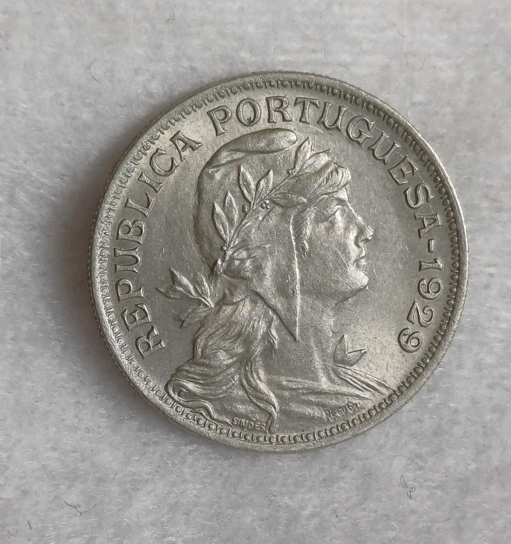 Moeda 50 centavos 1929 SOBERBA
