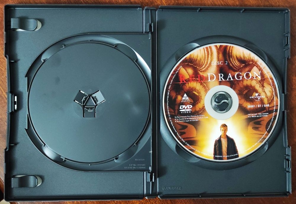 Dragão Vermelho - Red Dragon - 2002 - DVD