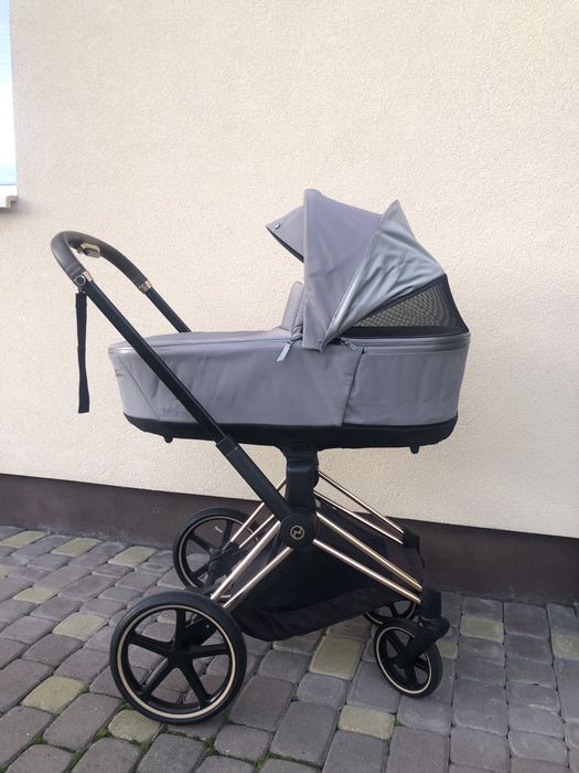 Коляска Cybex Priam Lux 4.0 Soho Grey тільки люшька+шассі