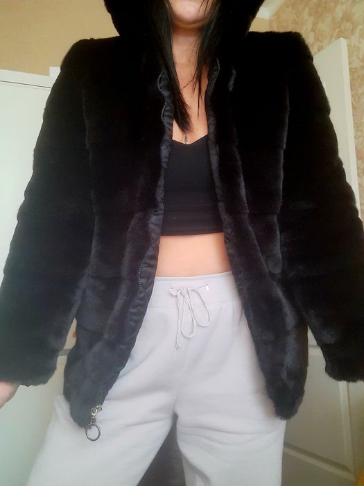 Шуба штучна норка