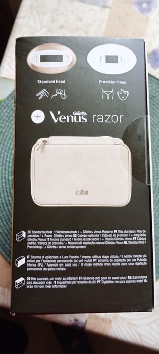 Braun skin expert depilator