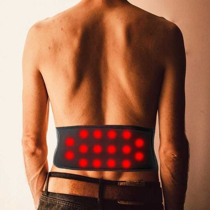 Pas magnetyczny lędźwiowy na kręgosłup z magnesami