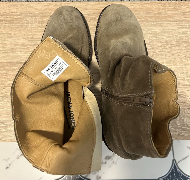 Черевики челсі Jack&Jones нові замша 42 розмір