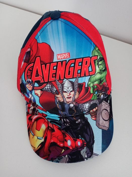 Czapka z daszkiem chłopięca Avengers Marvel