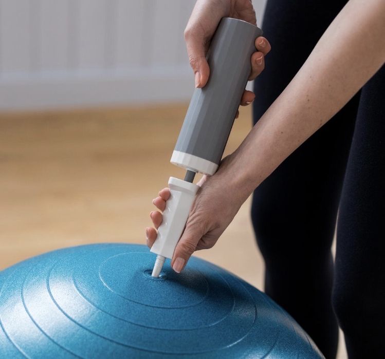 Bola + bomba de Ginastica e Pilatestamanho 2 Decatlon