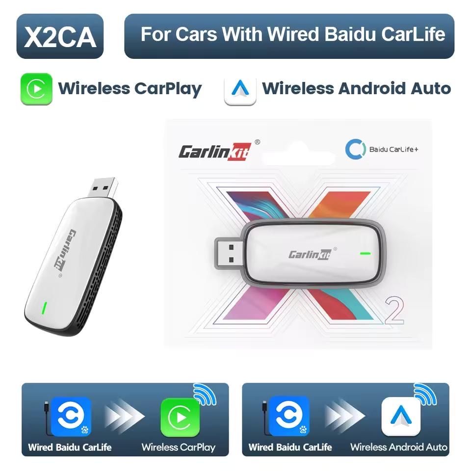 Carlinkit X2CA - Baidu Carlife to CarPlay та AndroidAuto