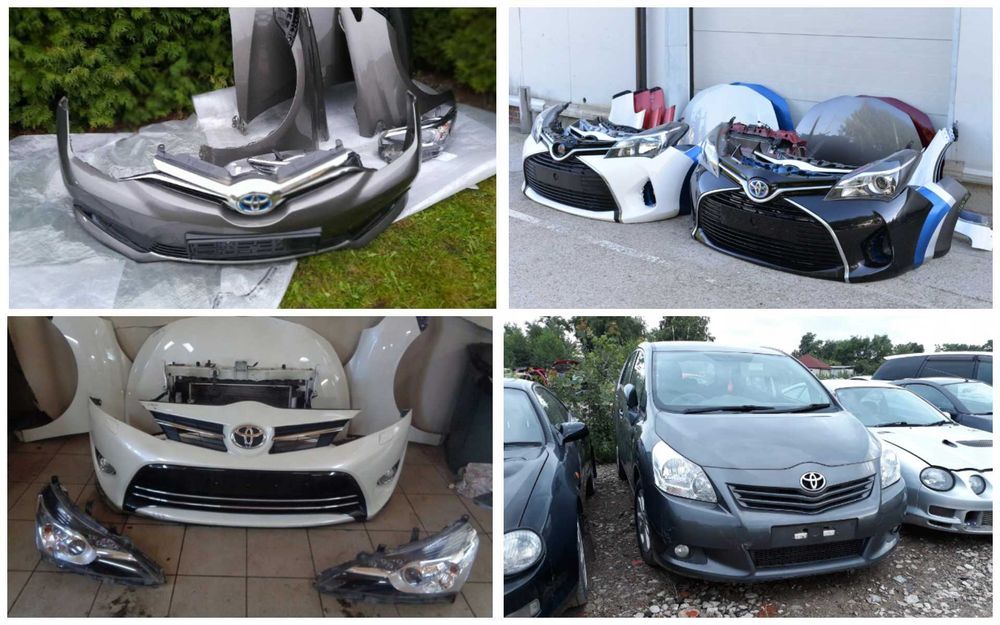 Бампер Toyota Auris II Yaris II III Verso Previa Corolla разборка б/у