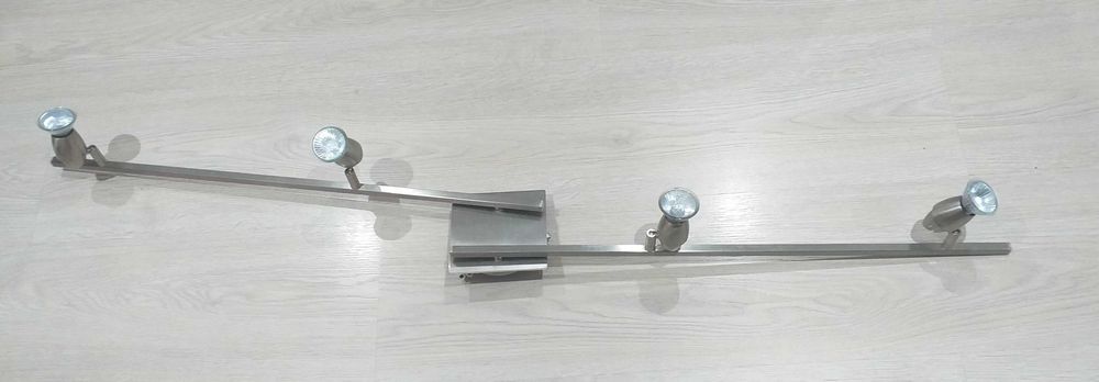 Candeeiro de teto em metal , multi-posições extensível - 4  focos