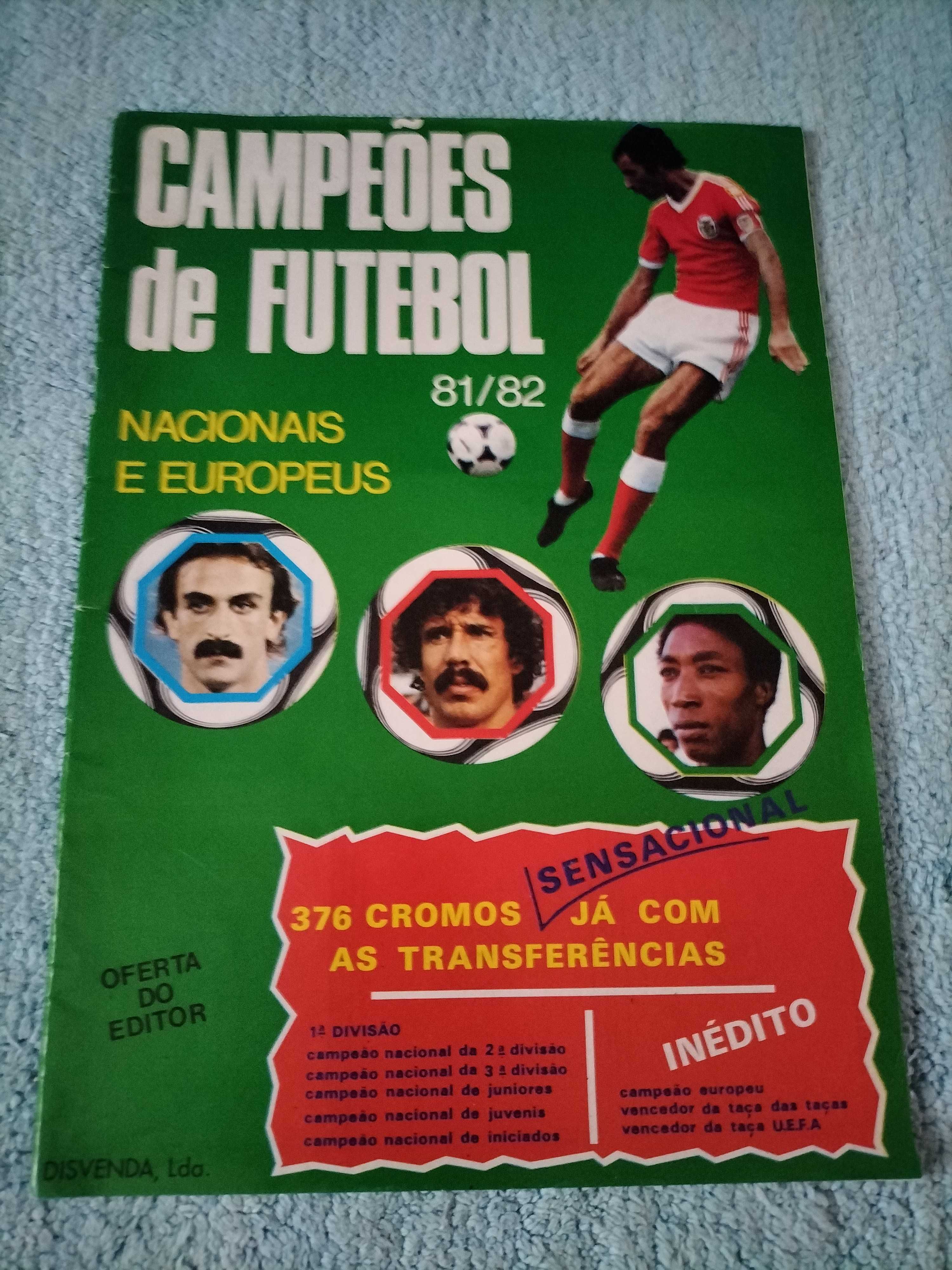 Caderneta VAZIA - Futebol 1981/1982