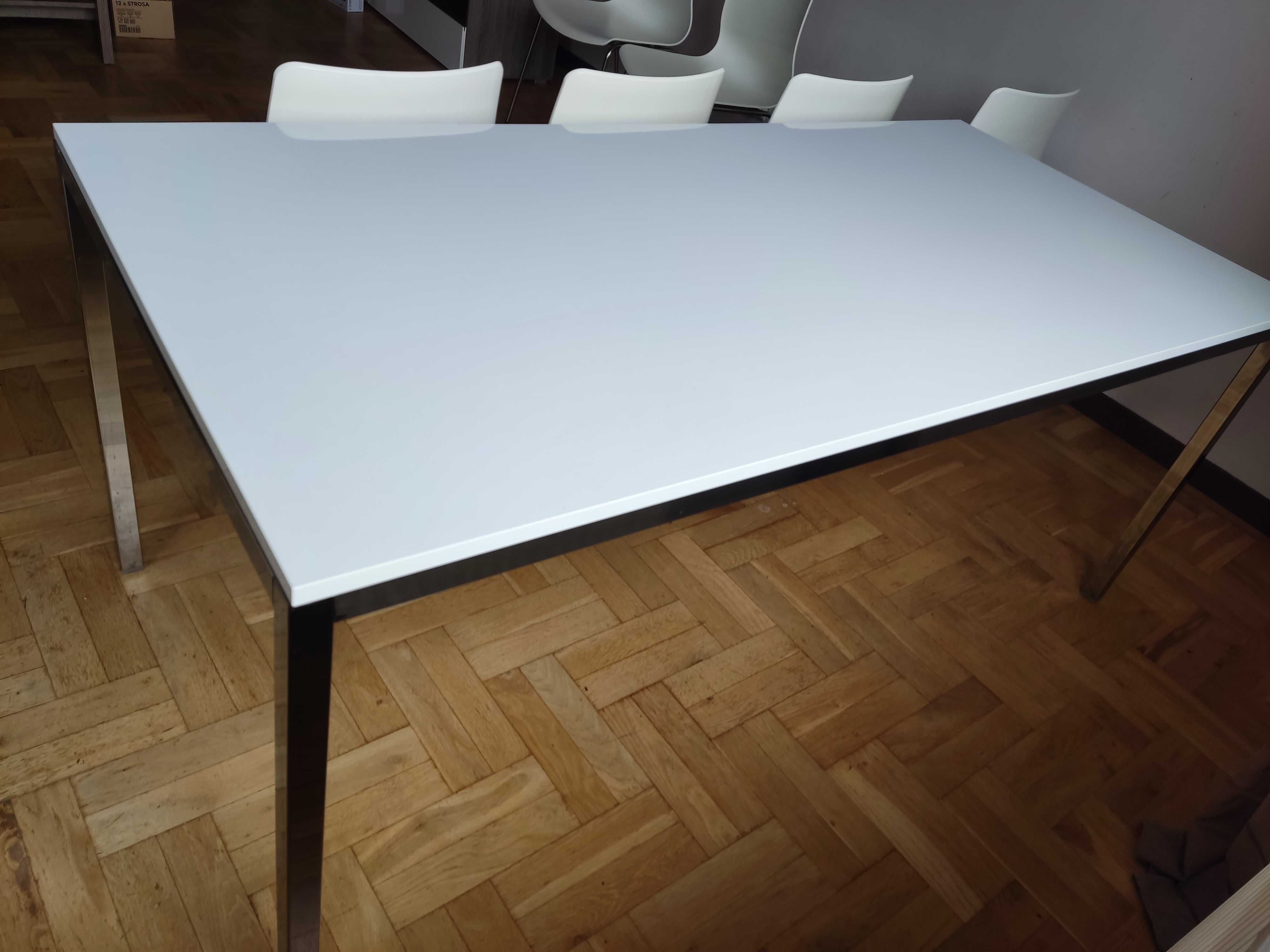 IKEA duży stół 180x85 + 6 krzeseł