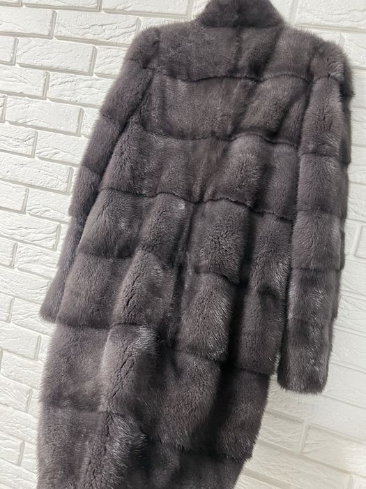 НОВА норкова шуба поперечна
