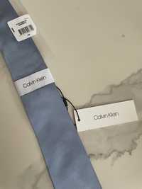 Jedwabny krawat Calvin Klein