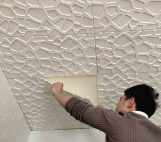 Самоклеючі панелі, самоклеющийся панели 3д, стельові 3d, самоклейка 3D