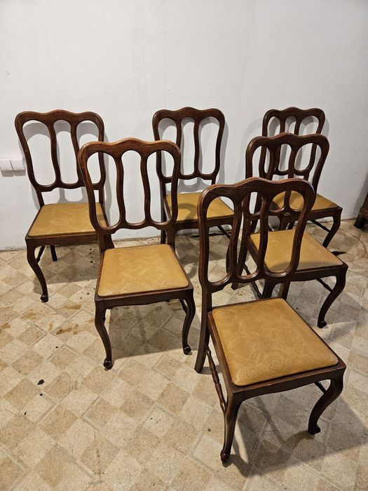 Komplet krzeseł ludwikowskich Francja