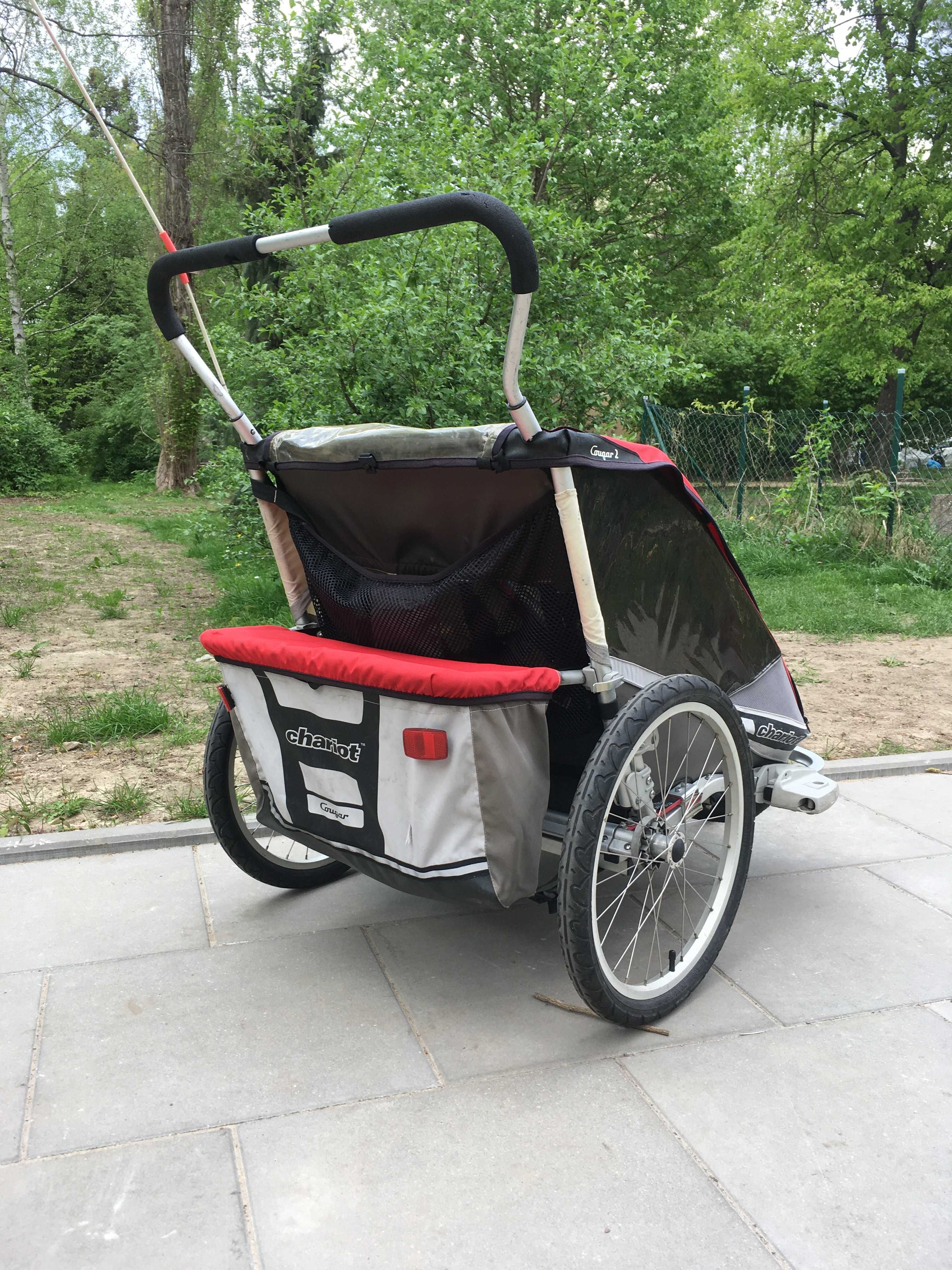 Przyczepka rowerowa Chariot Cougar 2 (potem Thule)