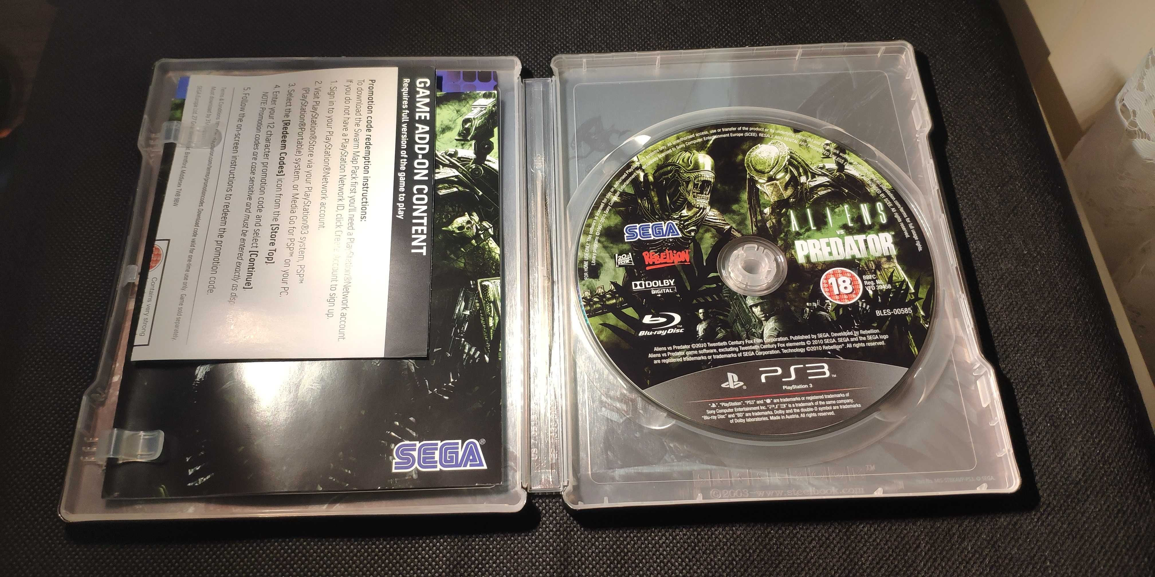 Alien vs. Predator - Hunter Edition (Steebook) (PS3)