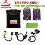 SM2 Pro J2534 VCI HW Versão 2.21.21 OBD2 ECU Programador Ler escrever