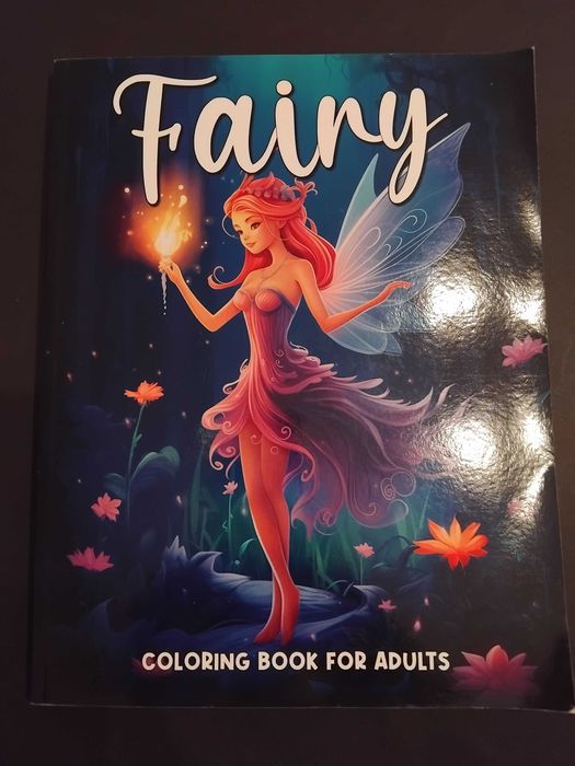 Livro de colorir "Fairies Coloring Book for Adults"