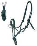 Halter w wodzami Waldhausen butelkowa zieleń