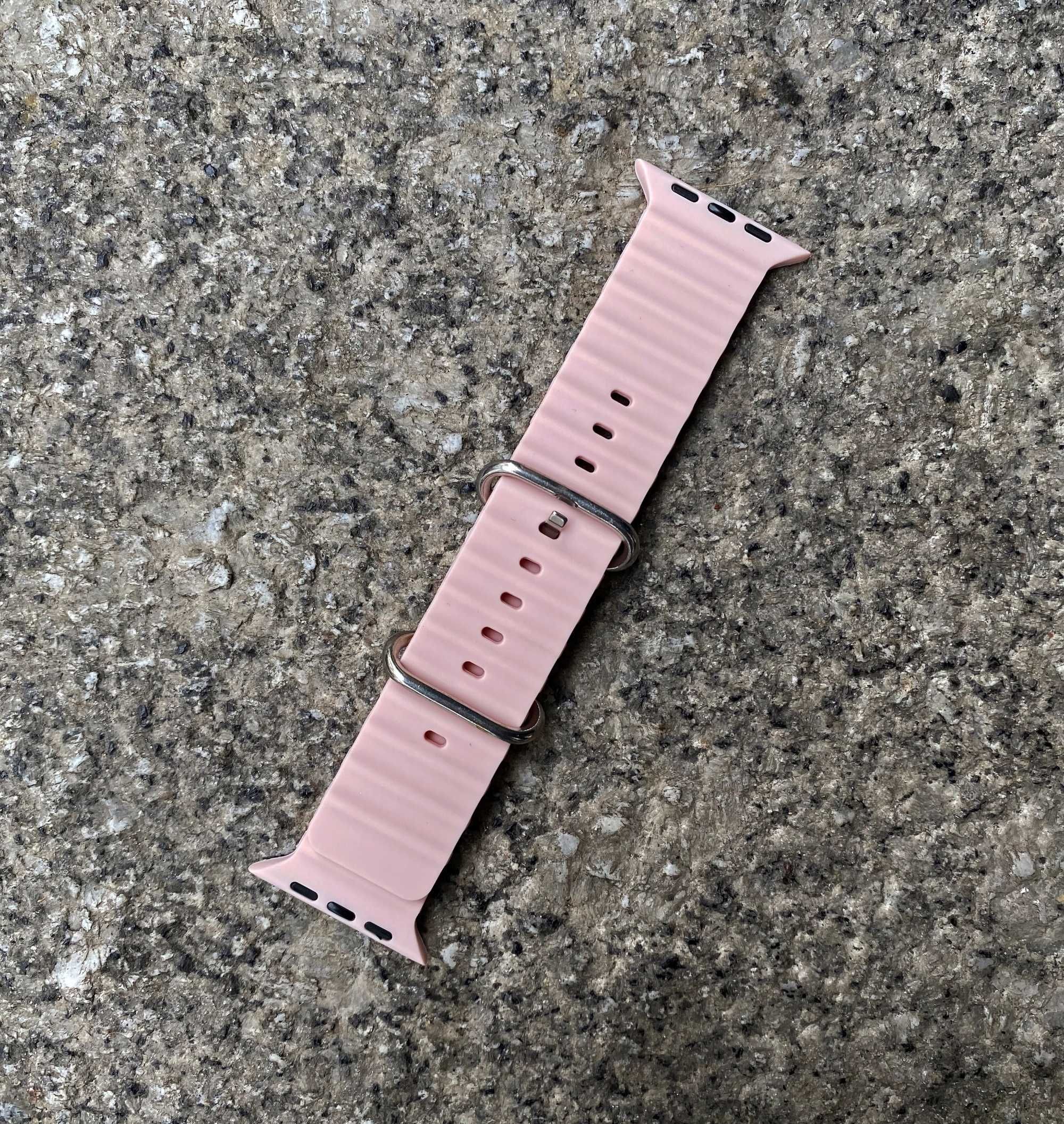 Bracelete de silicone Ocean para Apple Watch 42mm / 44mm / 45mm / 49mm