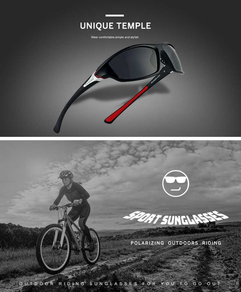 Поляризационные очки HD , солнцезащитные, рыбалка, авто, вело