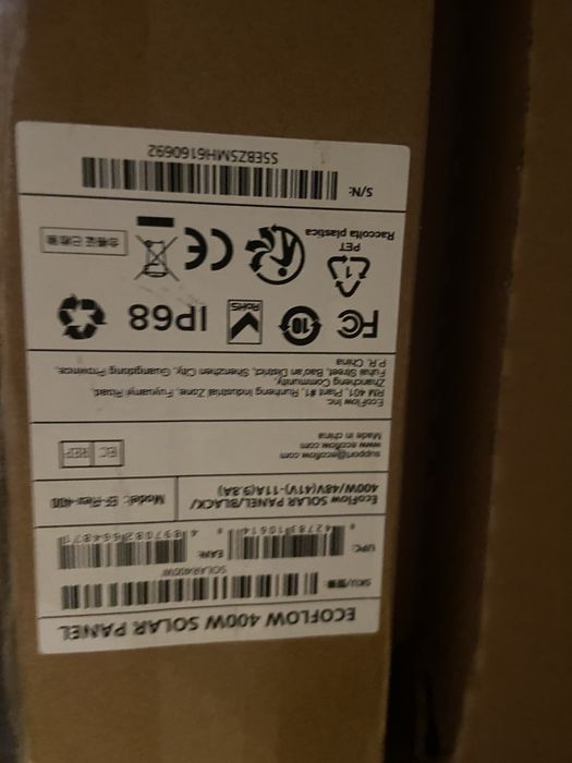 Ecoflow panel solarny 400 watt