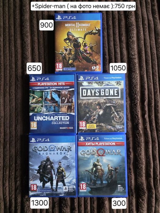 Комплект ігро для ps4