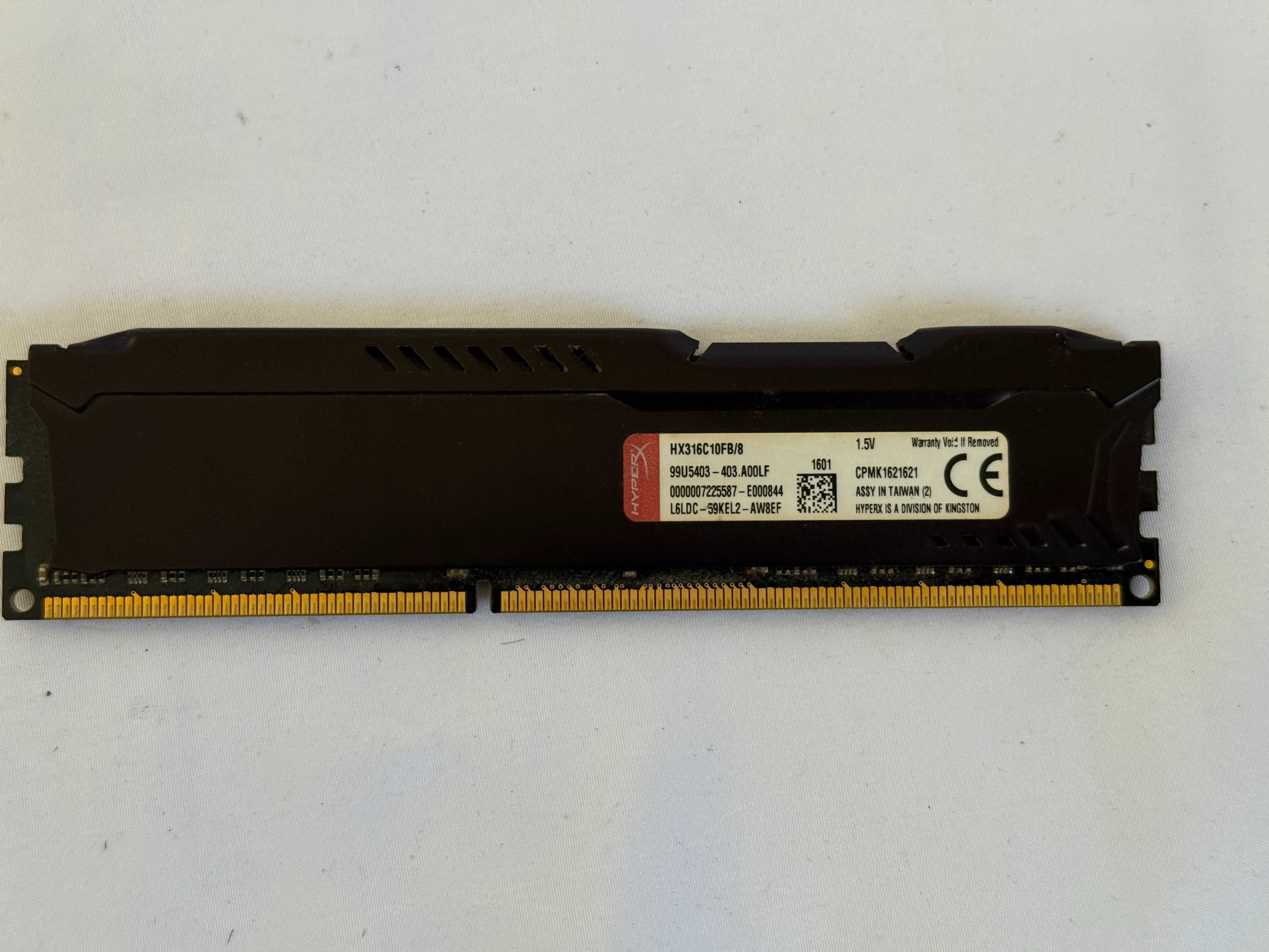 Pamięć RAM DDR3 HyperX Fury 1x8GB 8GB 1600MHz