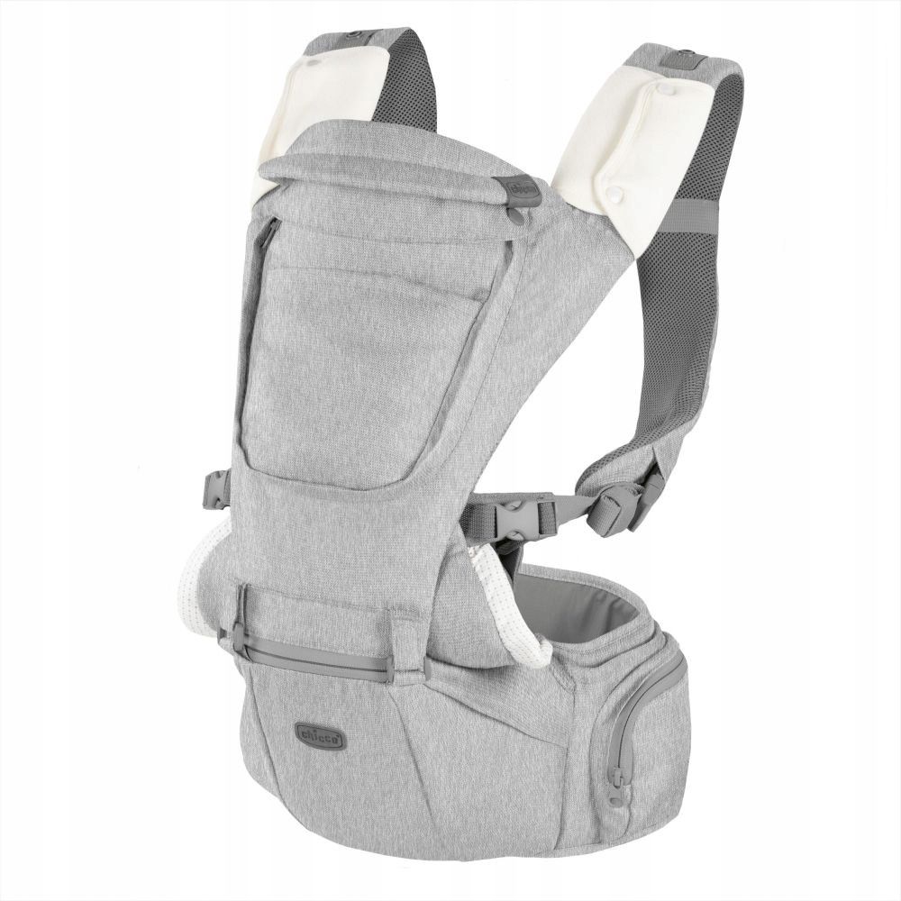 Nosidełko biodrowe Chicco Hip Seat szare - nowe (3w1)